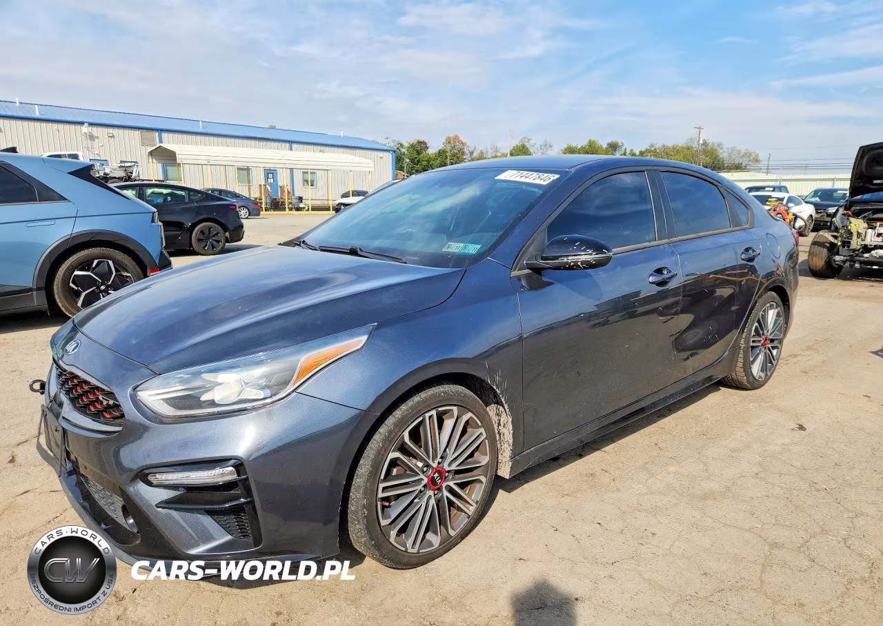 2021 Kia Forte Gt VIN:3KPF44AC3ME288981 - 1