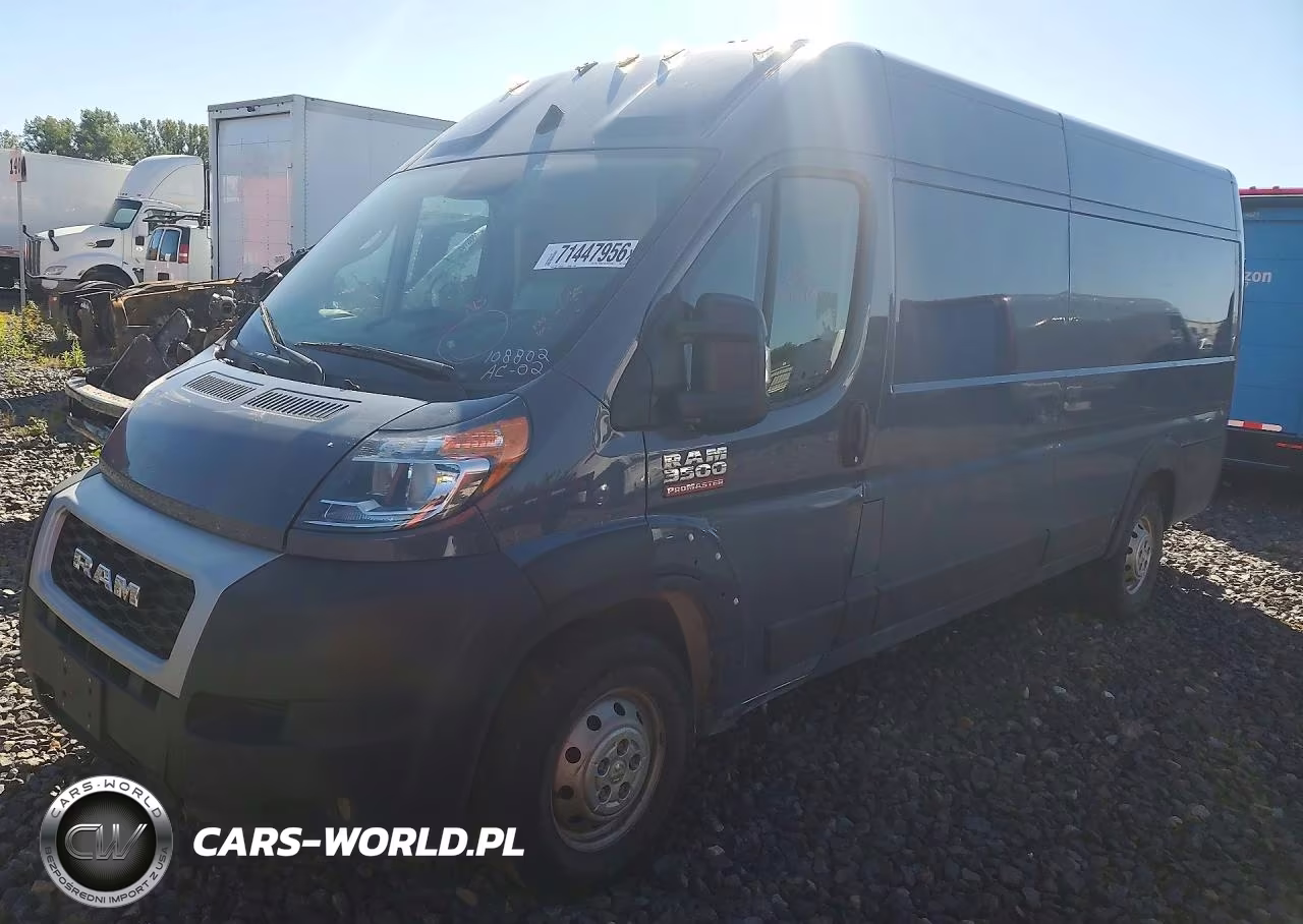 2022 Ram Promaster 3500 Delivery Van VIN:3C6MRVJG5NE116946 - 1