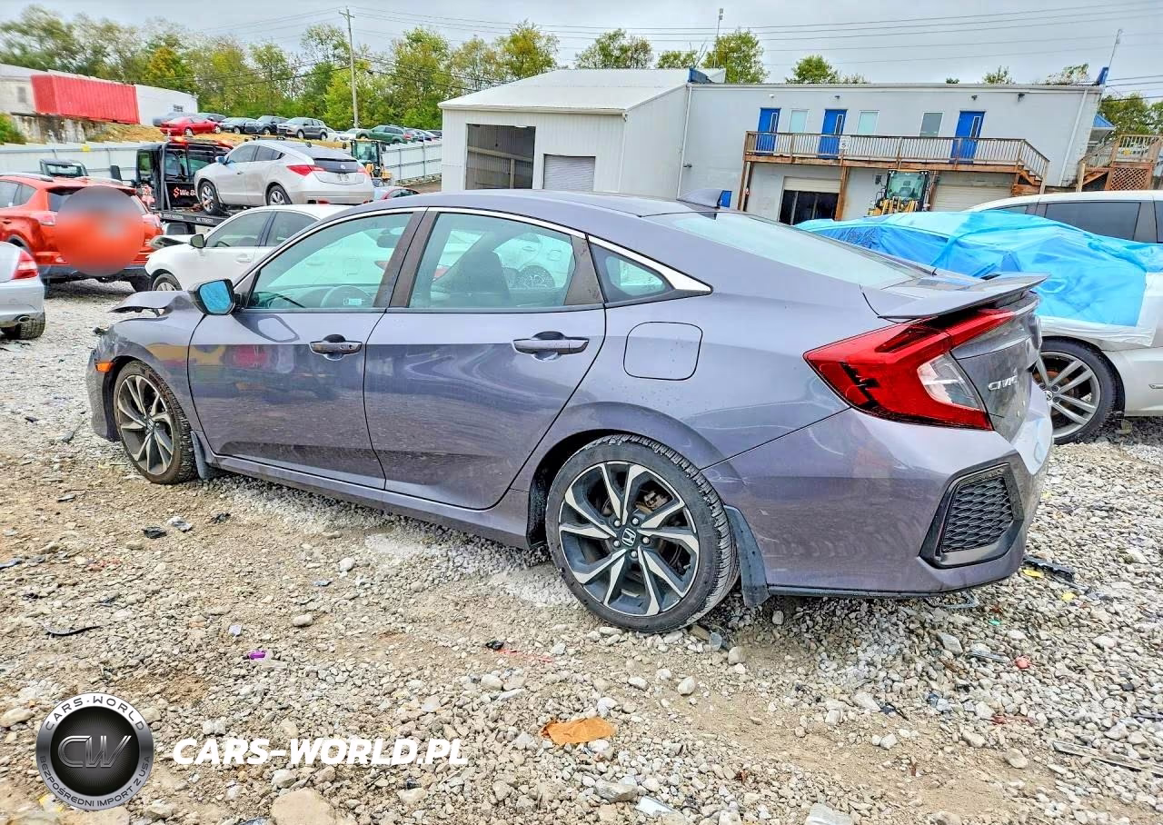 2019 Honda Civic Si VIN:2HGFC1E5XKH706002 - 2