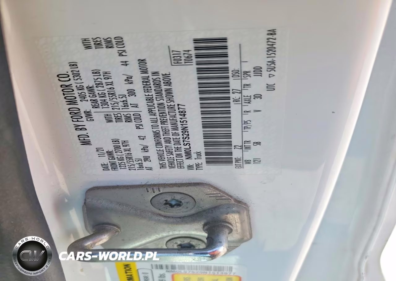 2022 Ford Transit Connect Xl Van VIN:NM0LS7S29N1514877 - 13