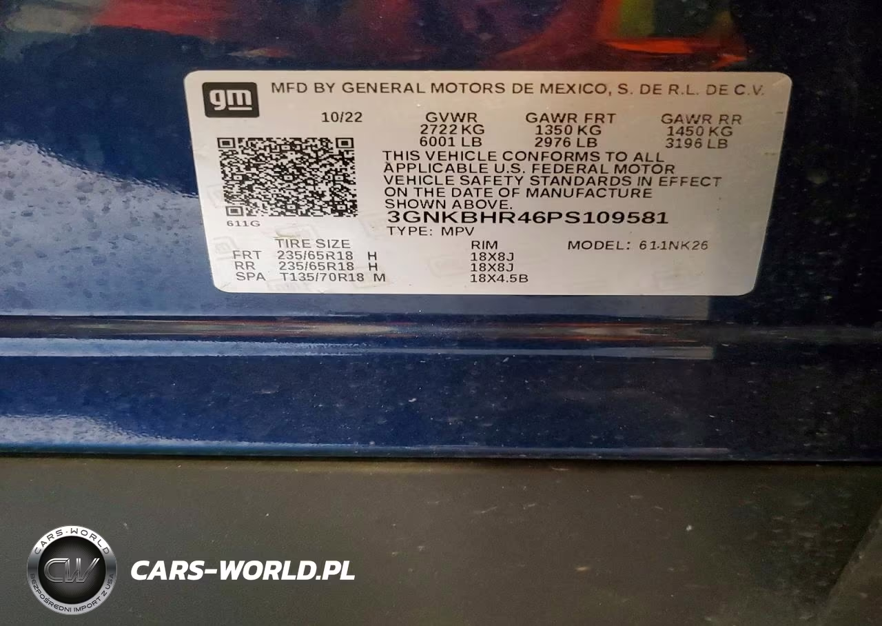 2023 Chevrolet Blazer 2Lt VIN:3GNKBHR46PS109581 - 13