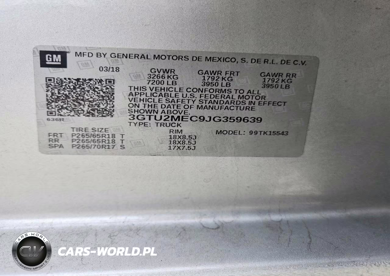 2018 GMC Sierra K1500 Sle VIN:3GTU2MEC9JG359639 - 12