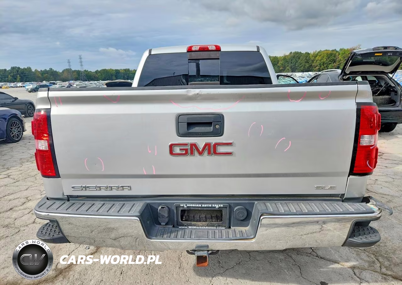 2018 GMC Sierra K1500 Sle VIN:3GTU2MEC9JG359639 - 6