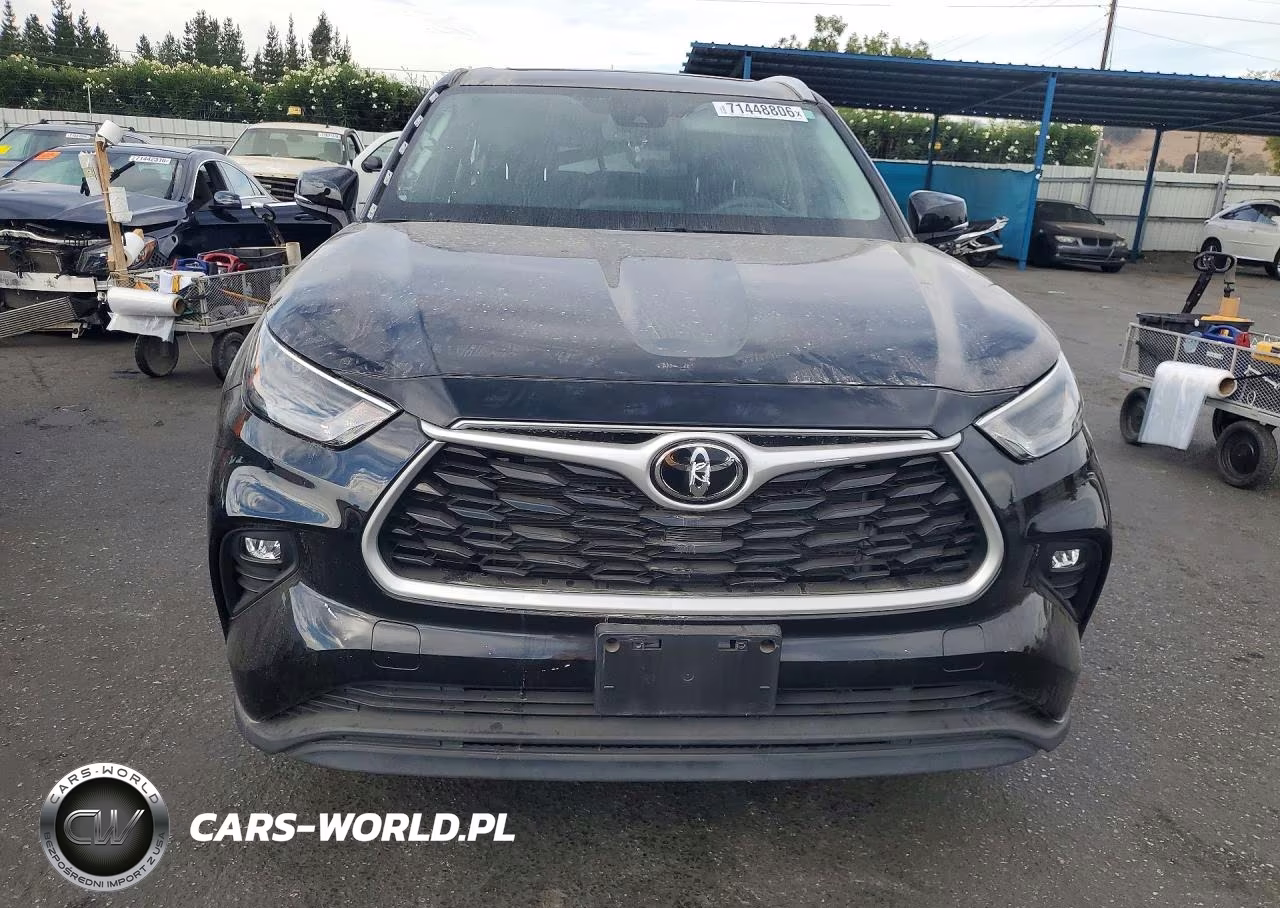 2022 Toyota Highlander Xle VIN:5TDGZRBH7NS214337 - 5