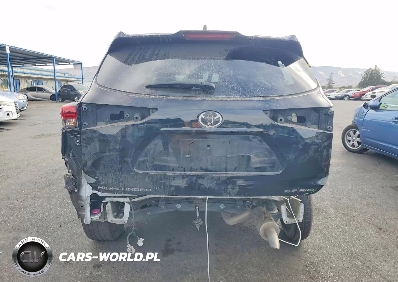 2022 Toyota Highlander Xle VIN:5TDGZRBH7NS214337 - 6