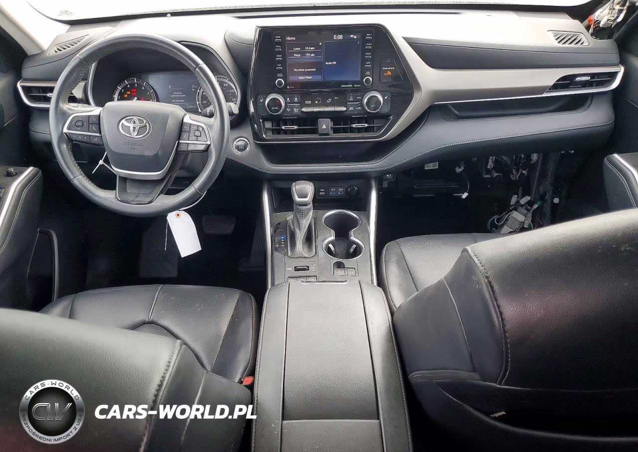 2022 Toyota Highlander Xle VIN:5TDGZRBH7NS214337 - 8