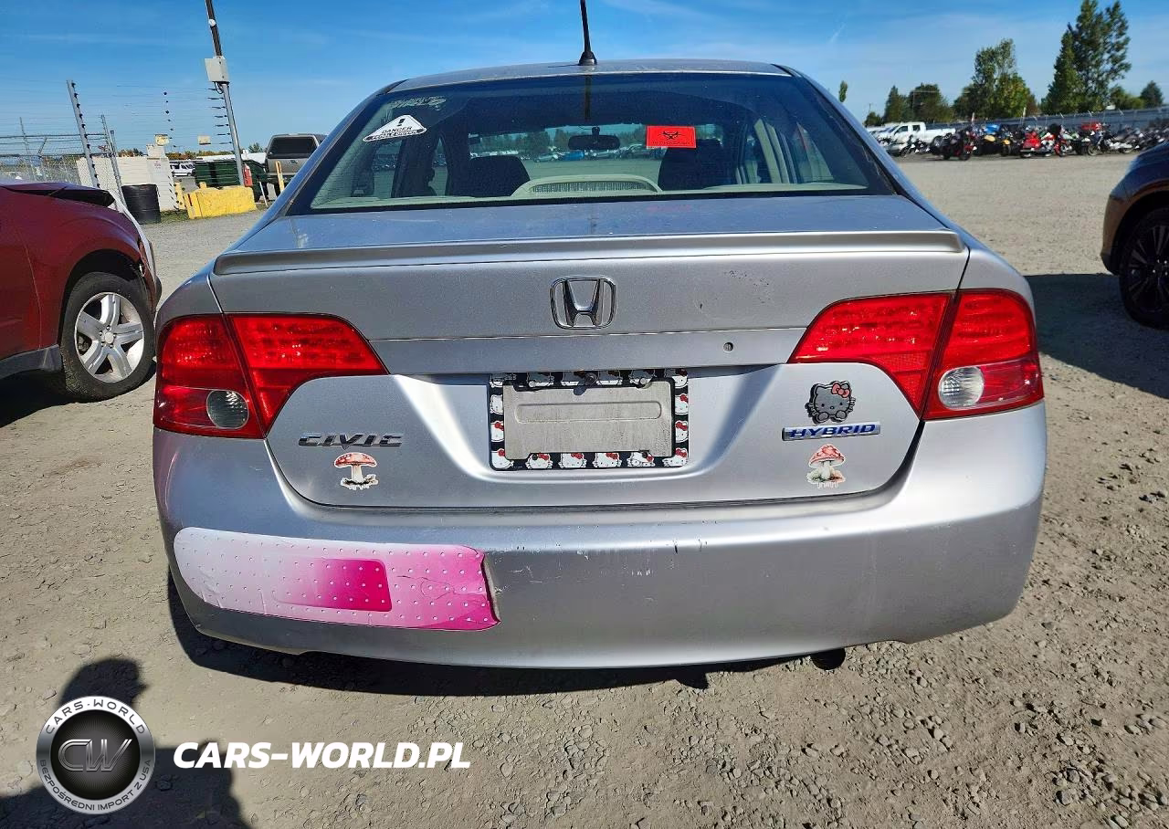 2006 Honda Civic Hybrid VIN:JHMFA36256S023061 - 6