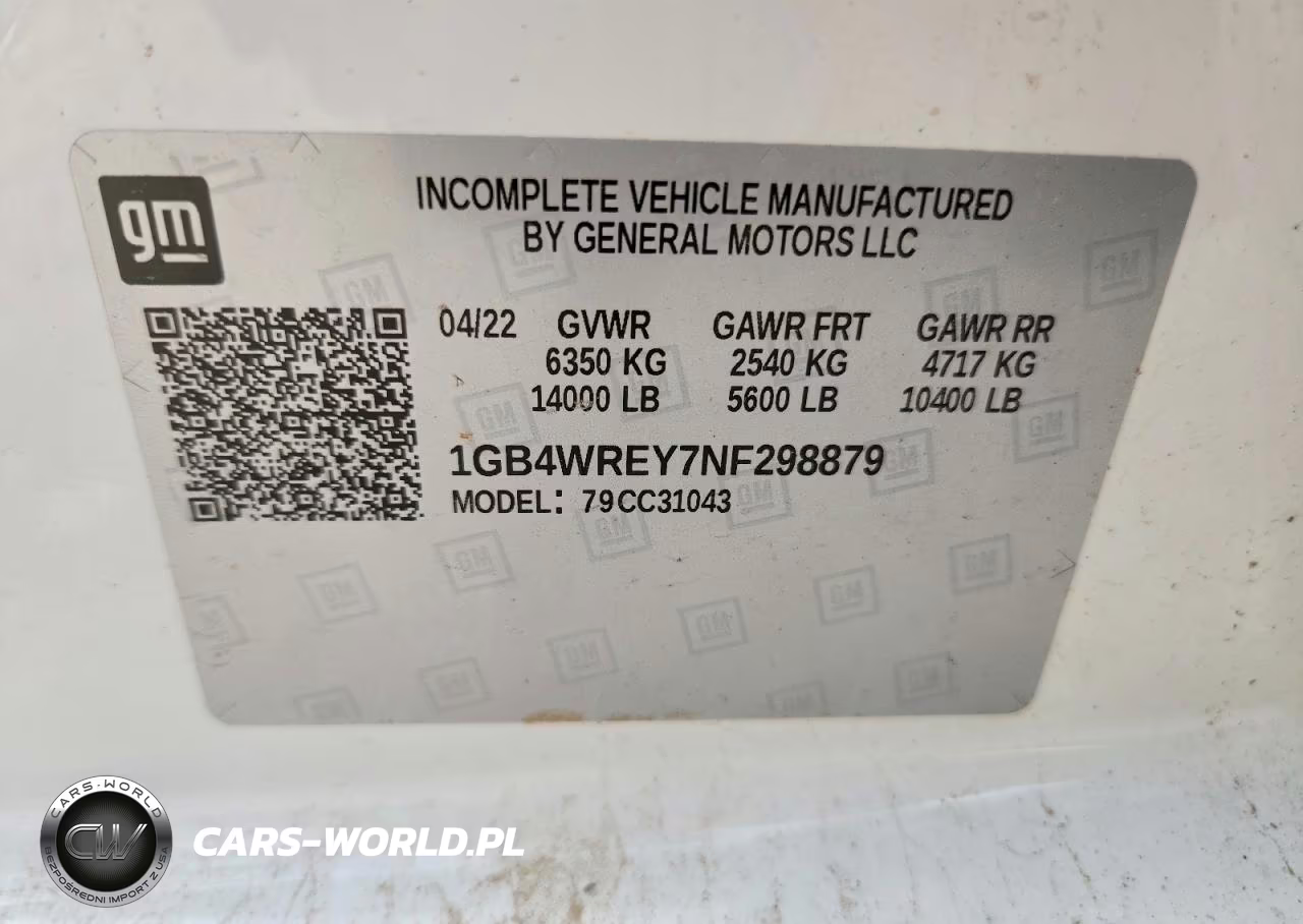 2022 Chevrolet Silverado C3500 VIN:1GB4WREY7NF298879 - 12