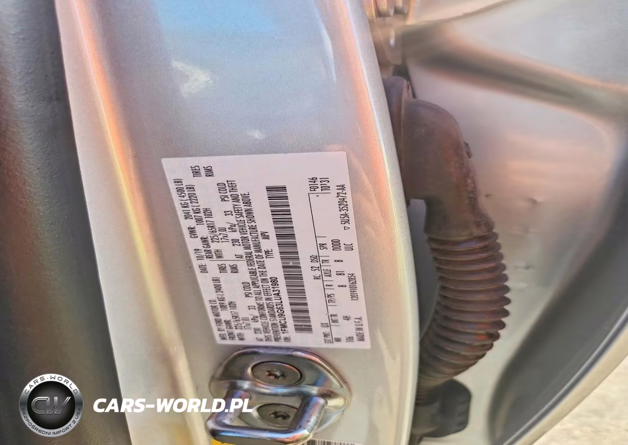 2020 Ford Escape Se VIN:1FMCU9G63LUA31980 - 13