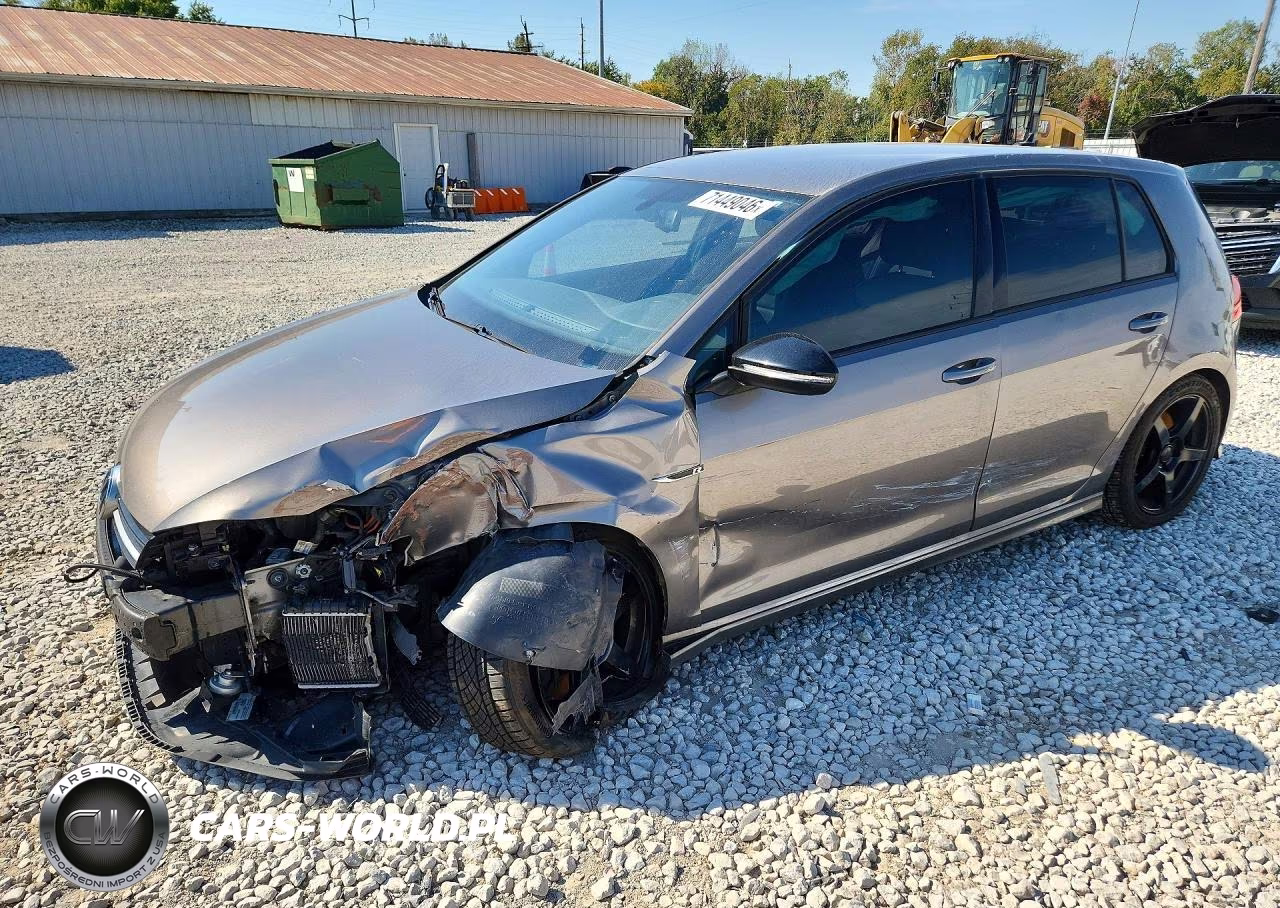 2016 Volkswagen Golf R VIN:WVWLF7AUXGW191343 - 1