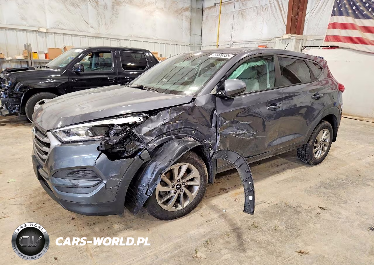 2017 Hyundai Tucson Se VIN:KM8J23A48HU537751 - 1