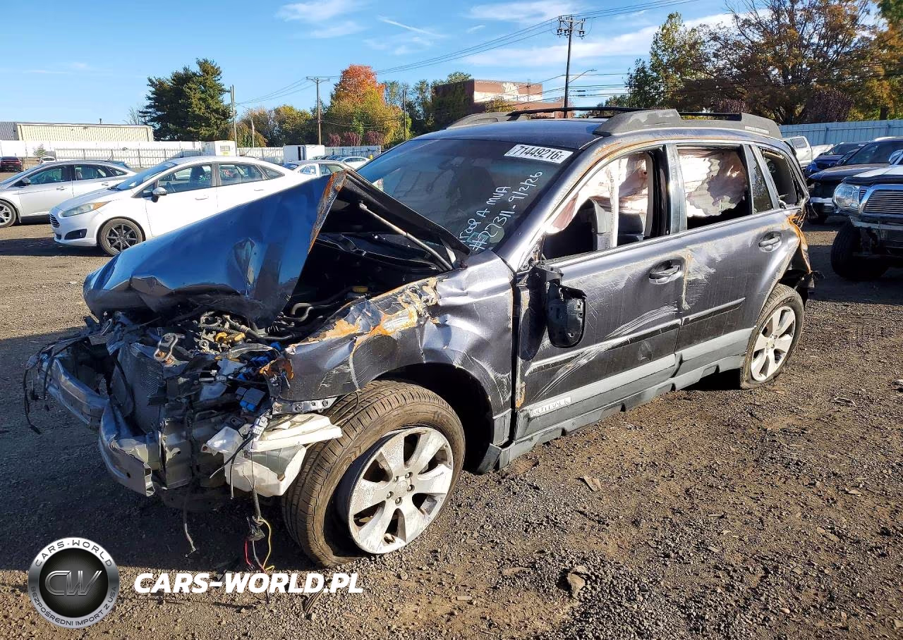 2011 Subaru Outback 2.5I Premium VIN:4S4BRBCC2B3428102 - 1