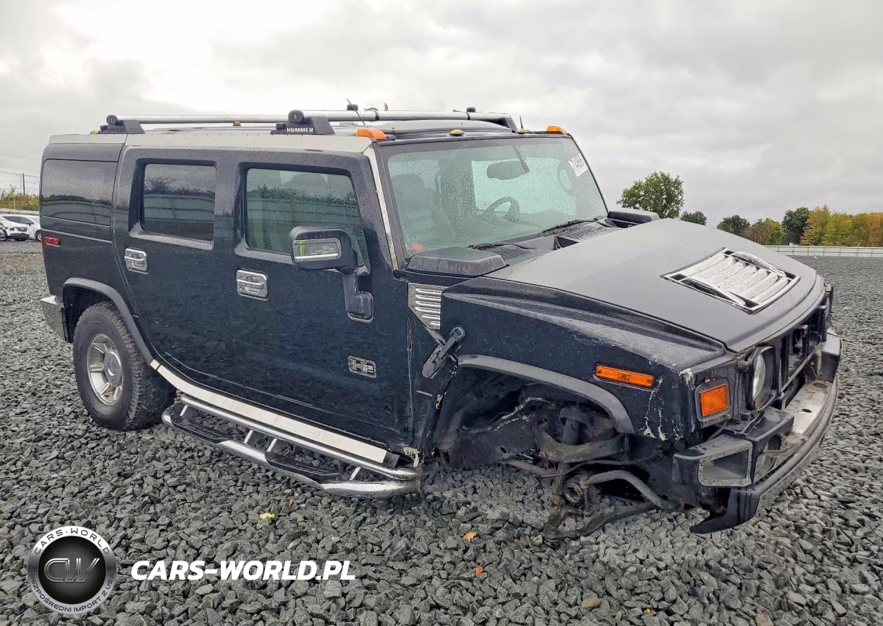 2003 Hummer H2 VIN:5GRGN23U63H117788 - 4