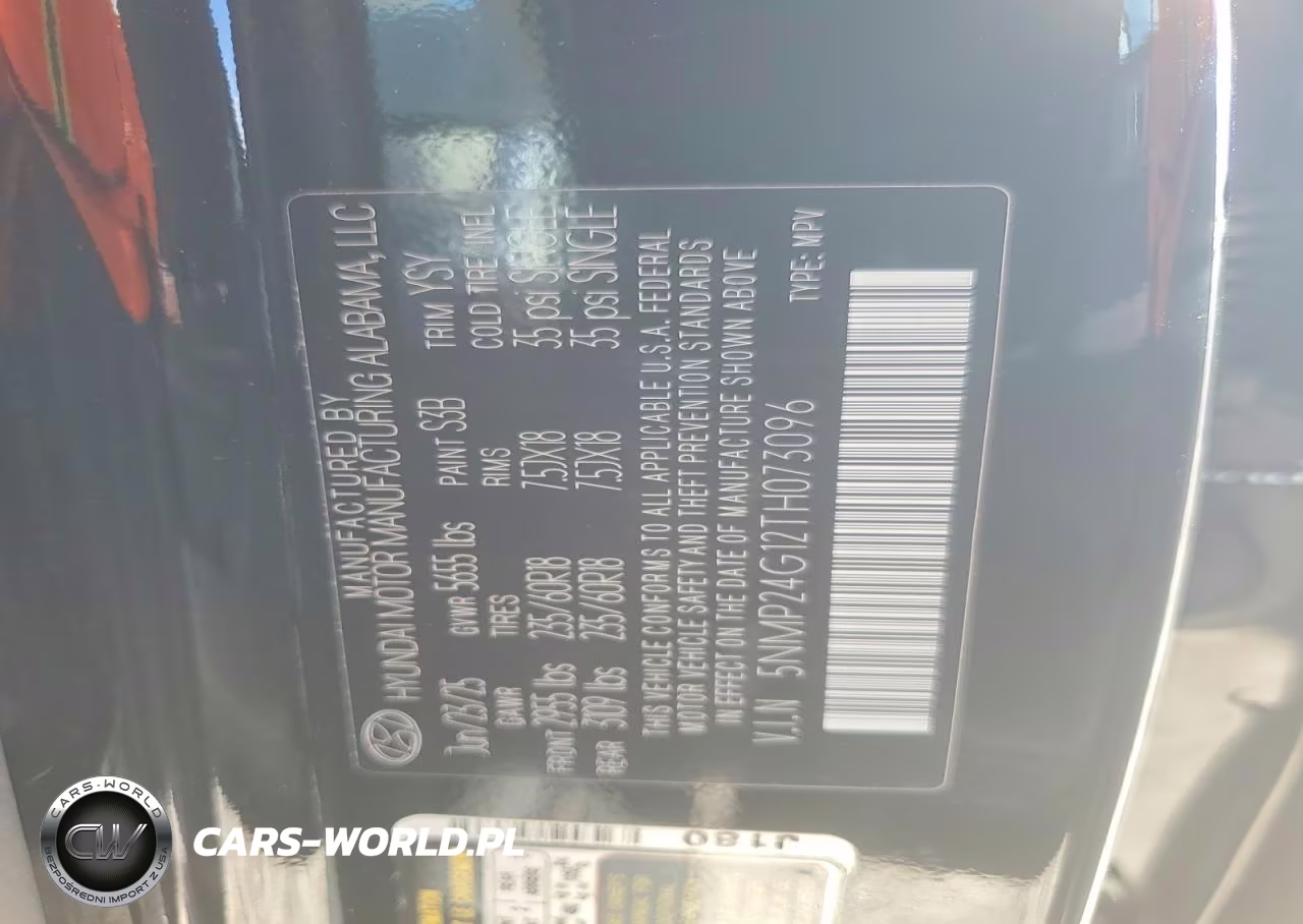 2026 Hyundai Santa Fe Sel VIN:5NMP24G12TH073096 - 14