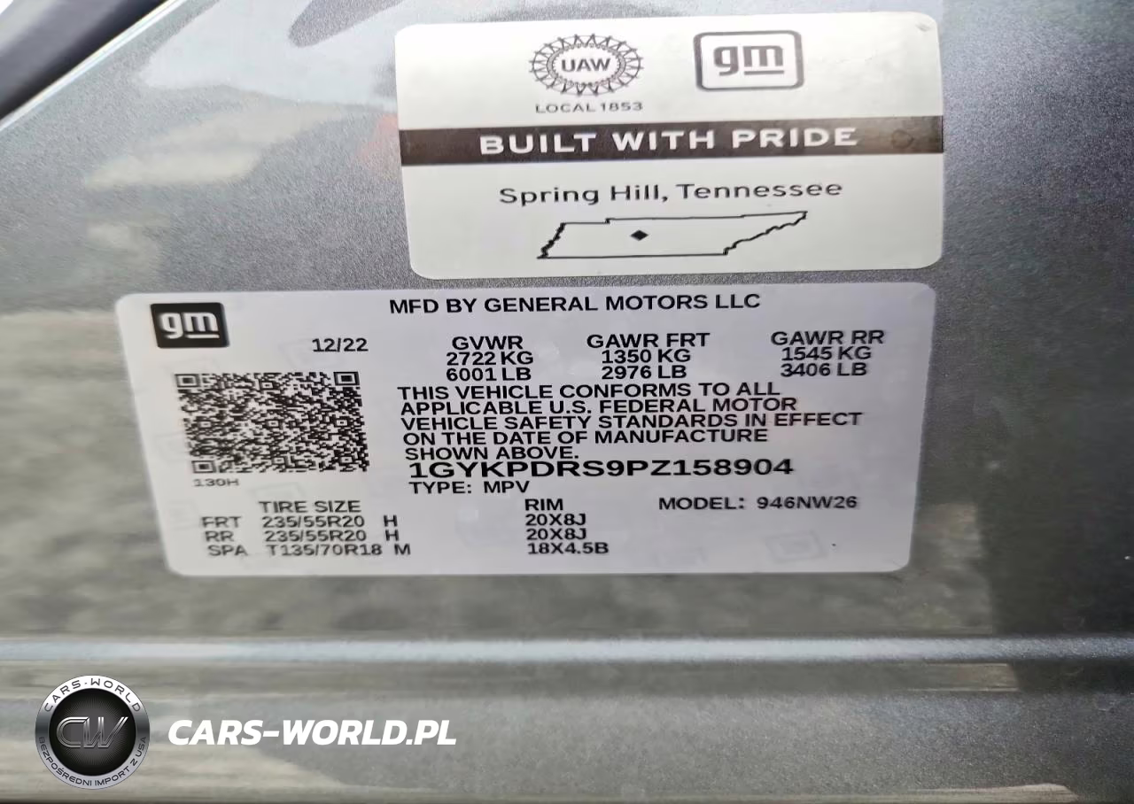 2023 Cadillac Xt6 Premium Luxury VIN:1GYKPDRS9PZ158904 - 13