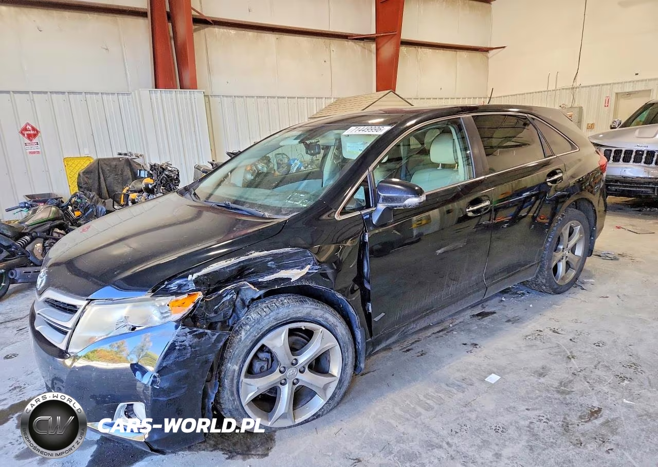 2013 Toyota Venza Xle VIN:4T3BK3BB8DU092205 - 1