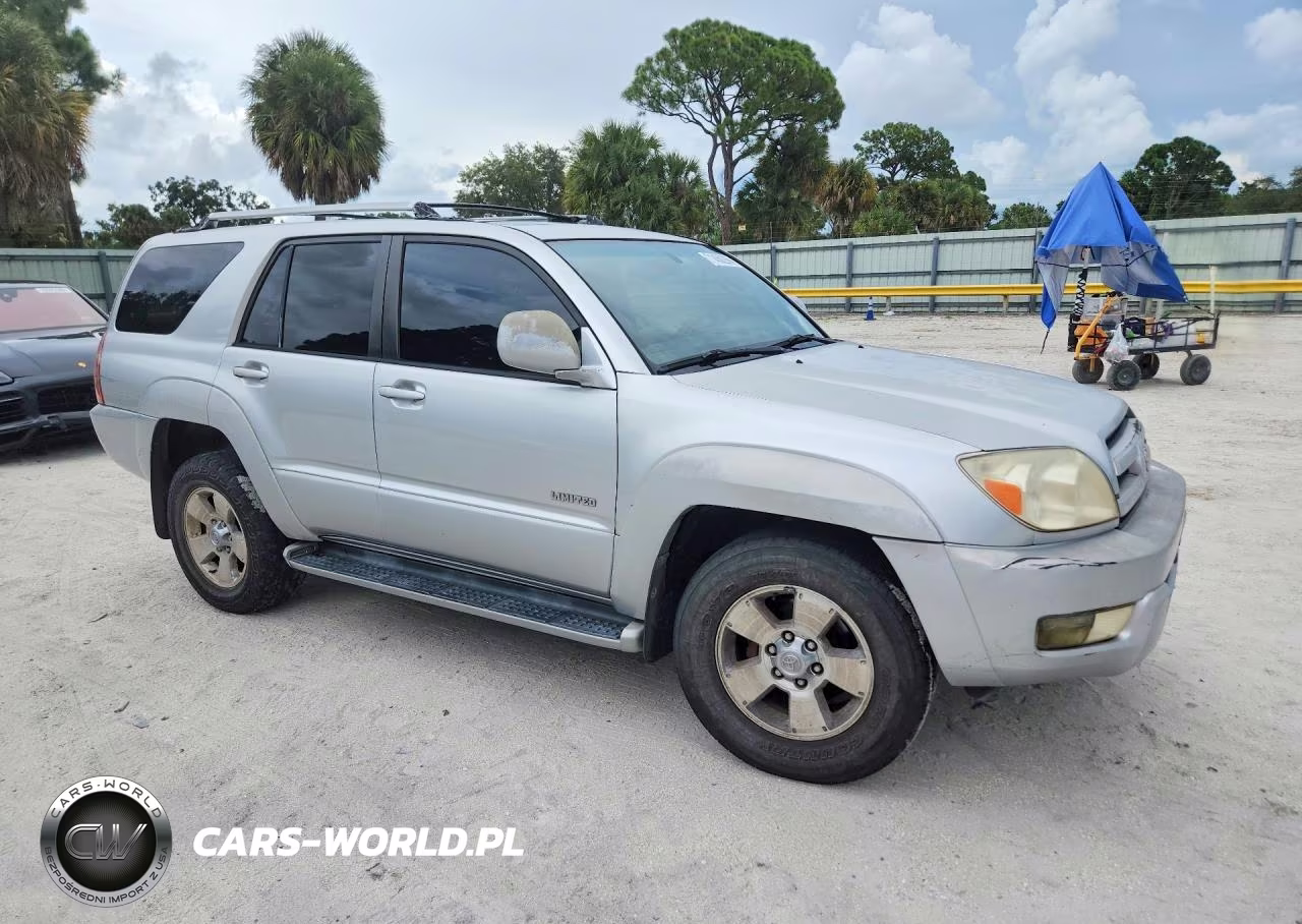 2003 Toyota 4Runner Limited VIN:JTEZT17R730011845 - 4