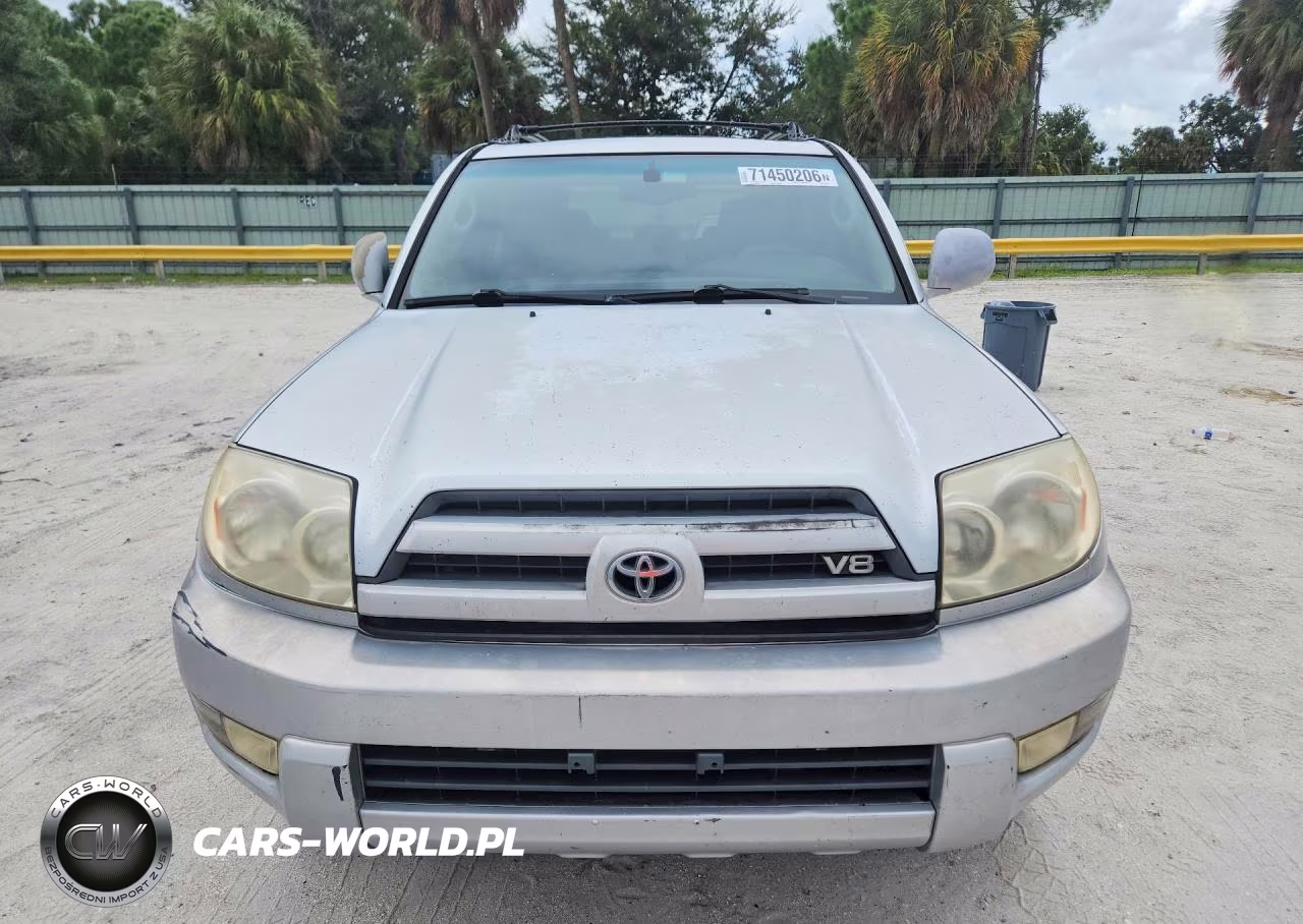 2003 Toyota 4Runner Limited VIN:JTEZT17R730011845 - 5