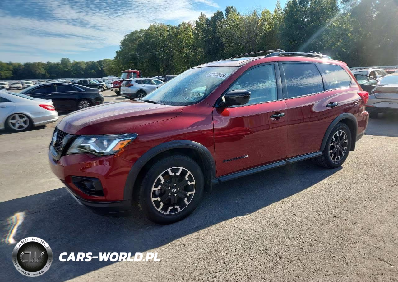 2020 Nissan Pathfinder Sl VIN:5N1DR2CM3LC627517 - 1