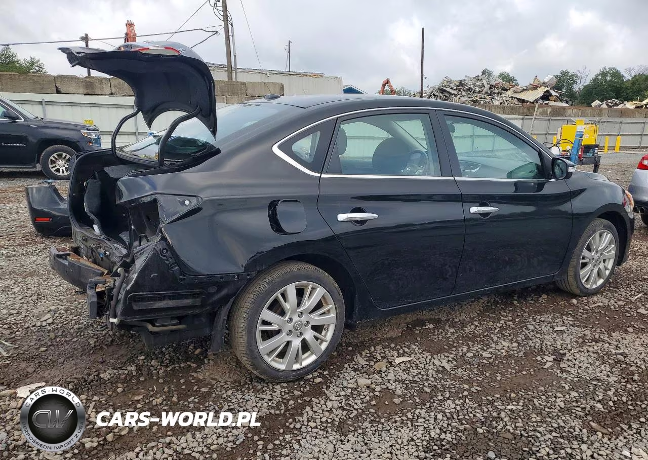 2013 Nissan Sentra S VIN:3N1AB7AP8DL672628 - 3