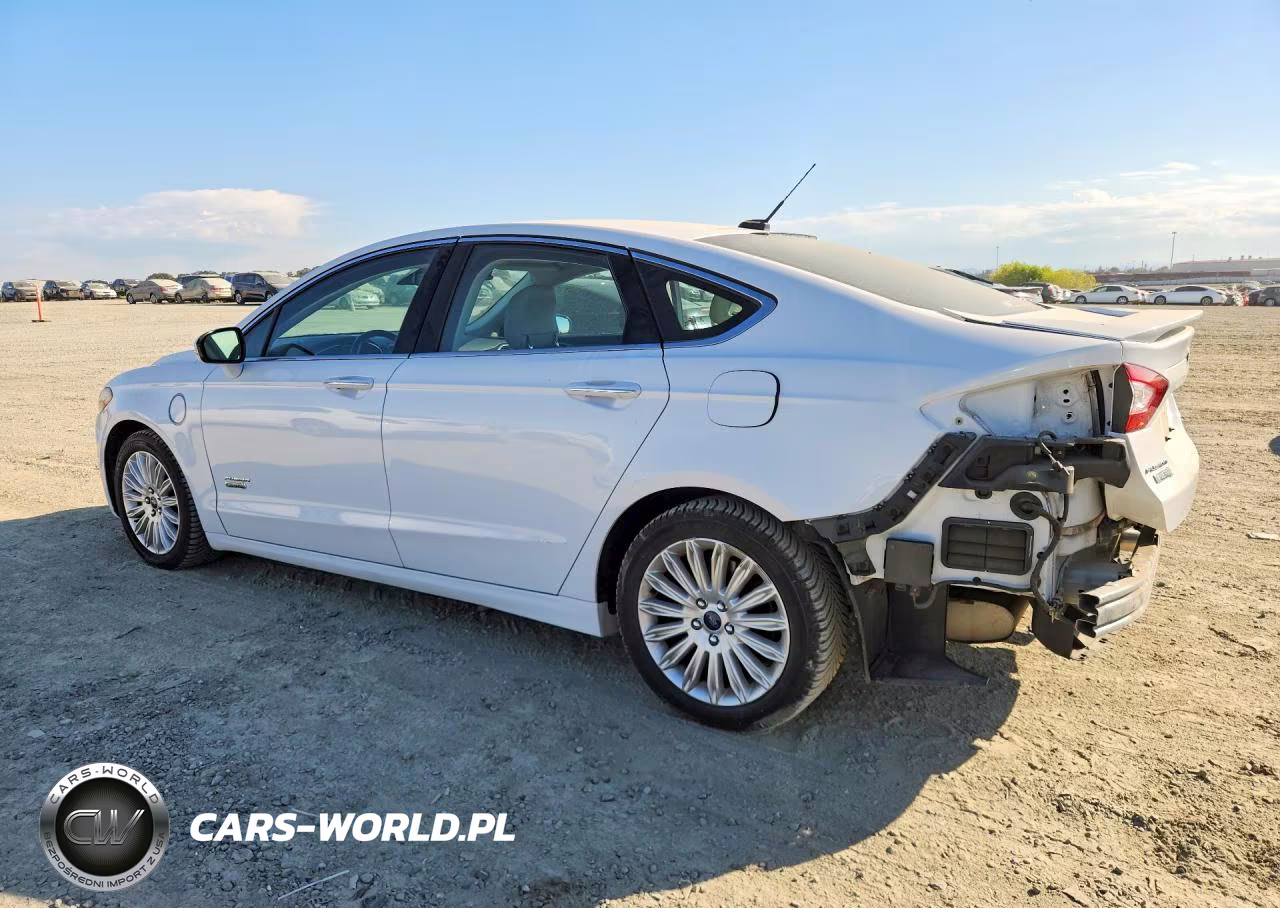 2014 Ford Fusion Titanium Phev VIN:3FA6P0SU8ER378554 - 2