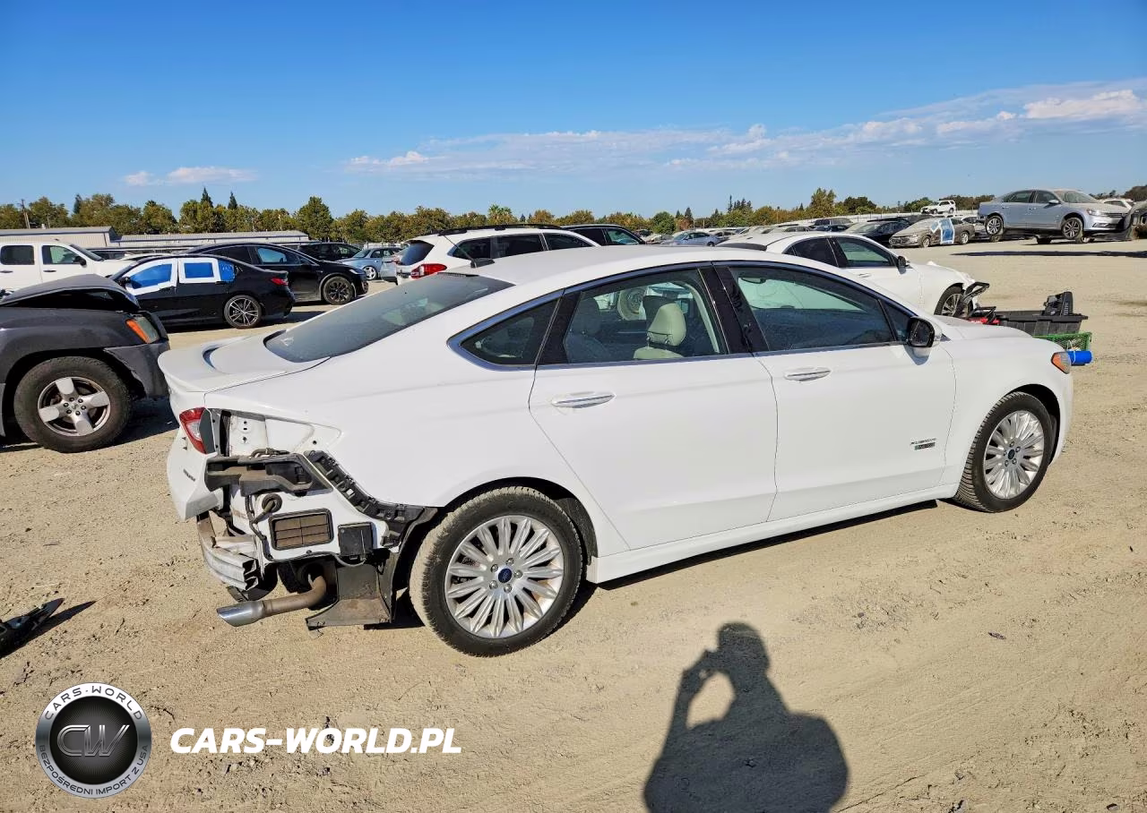 2014 Ford Fusion Titanium Phev VIN:3FA6P0SU8ER378554 - 3