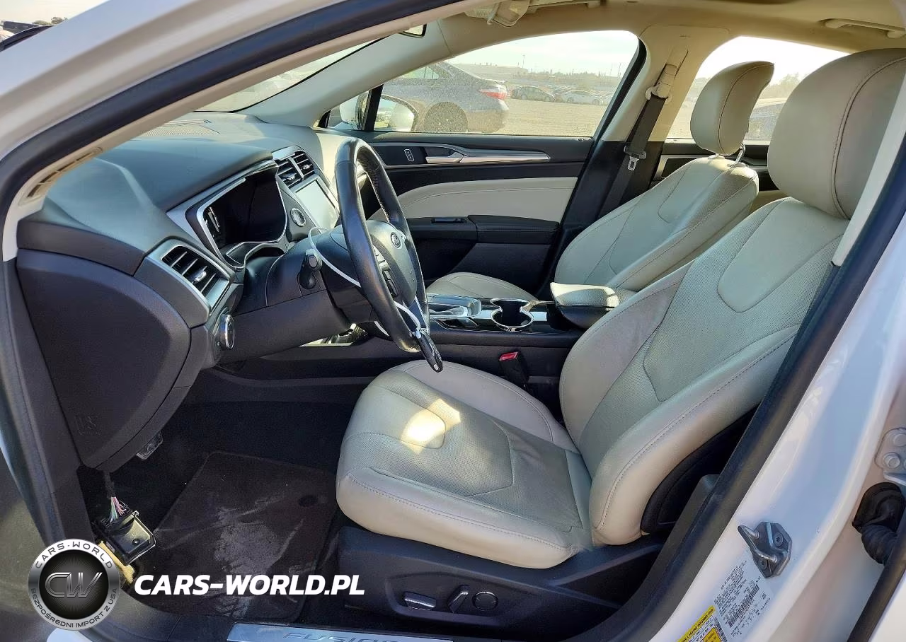 2014 Ford Fusion Titanium Phev VIN:3FA6P0SU8ER378554 - 7