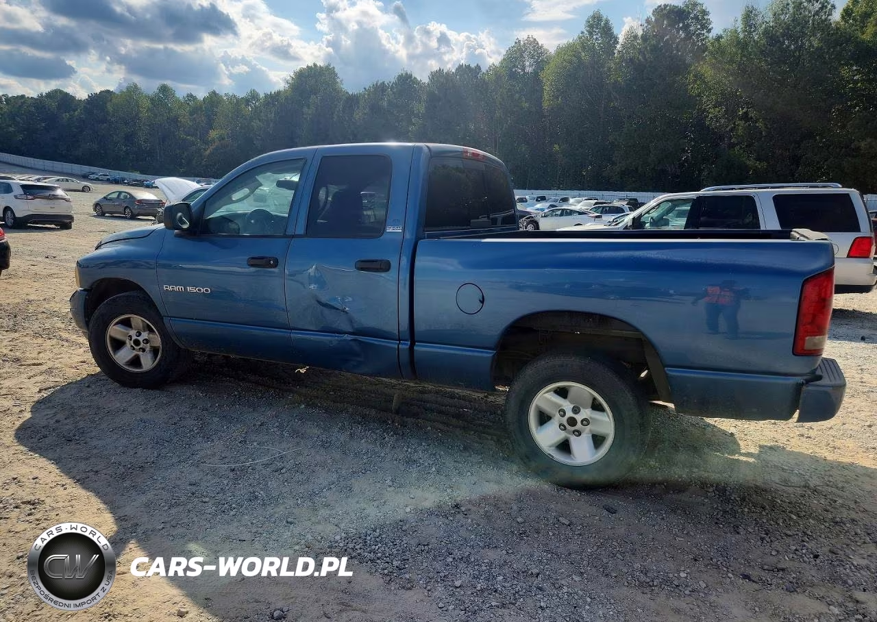 2002 Dodge Ram 1500 VIN:3D7HA18N92G198796 - 2