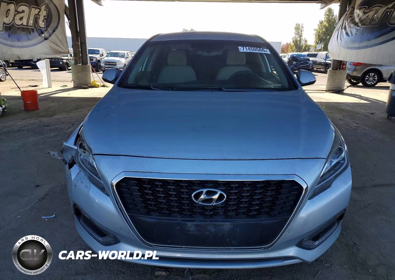 2017 Hyundai Sonata Hybrid Se VIN:KMHE24L16HA059177 - 5