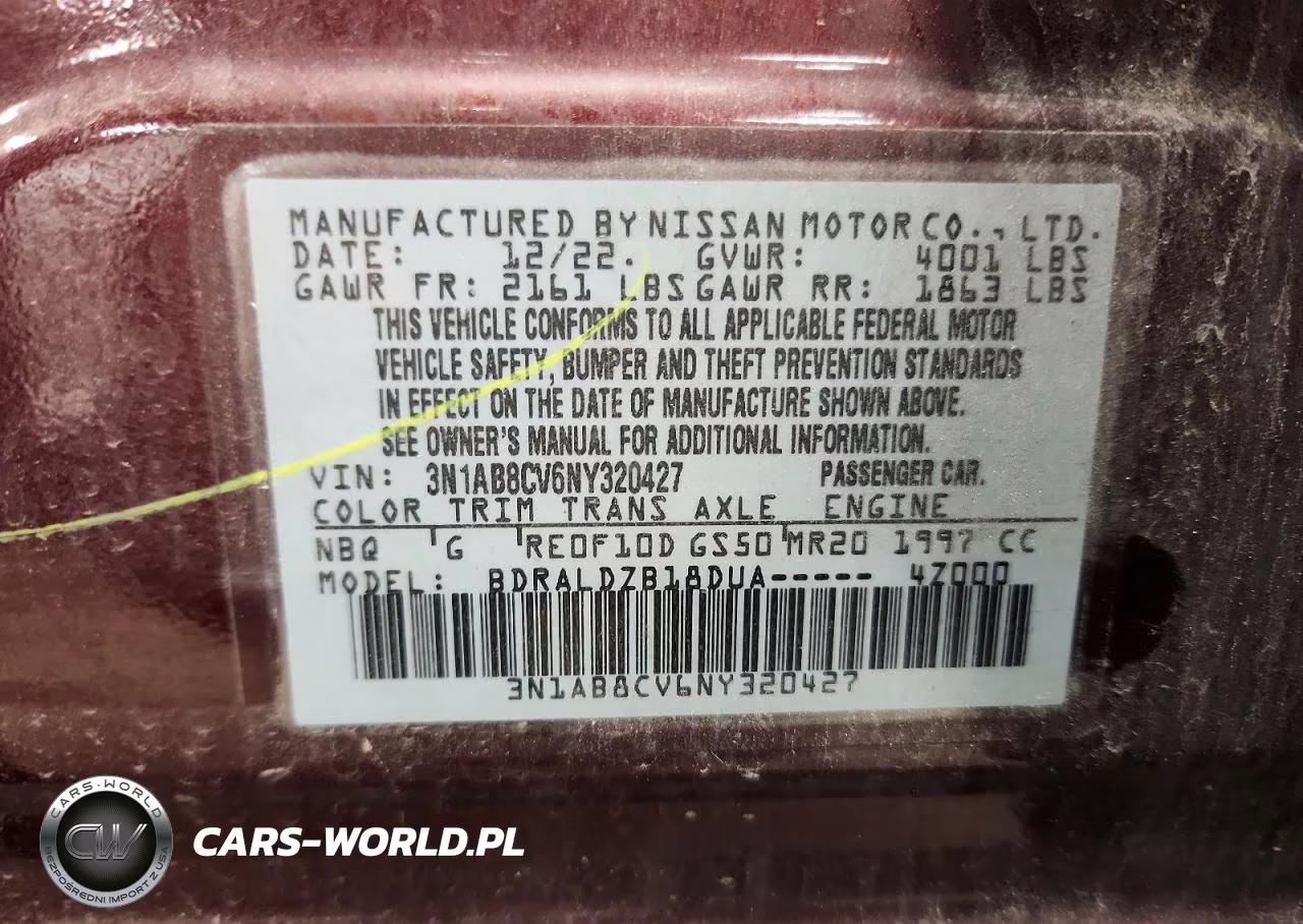 2022 Nissan Sentra Sv VIN:3N1AB8CV6NY320427 - 12