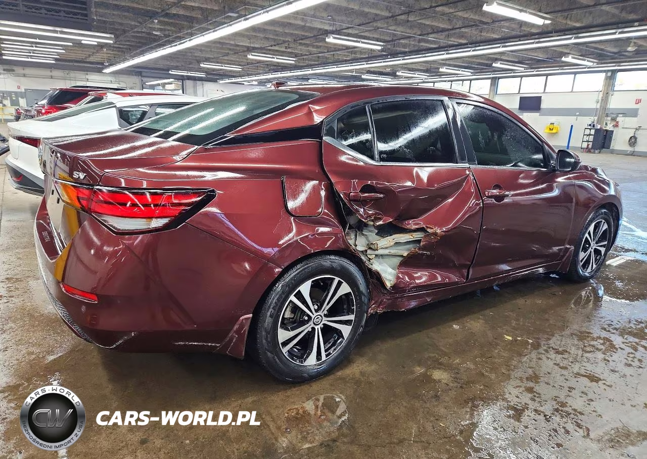 2022 Nissan Sentra Sv VIN:3N1AB8CV6NY320427 - 3