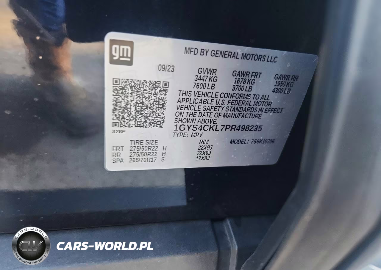 2023 Cadillac Escalade Premium Luxury VIN:1GYS4CKL7PR498235 - 14