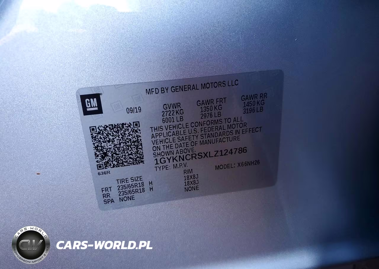 2020 Cadillac Xt5 Premium Luxury VIN:1GYKNCRSXLZ124786 - 14