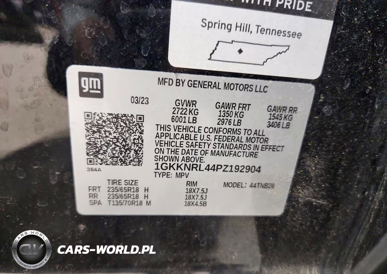 2023 GMC Acadia Sle VIN:1GKKNRL44PZ192904 - 13