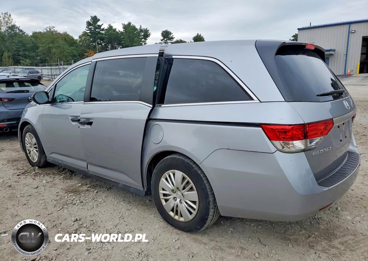 2017 Honda Odyssey Lx VIN:5FNRL5H23HB017437 - 2