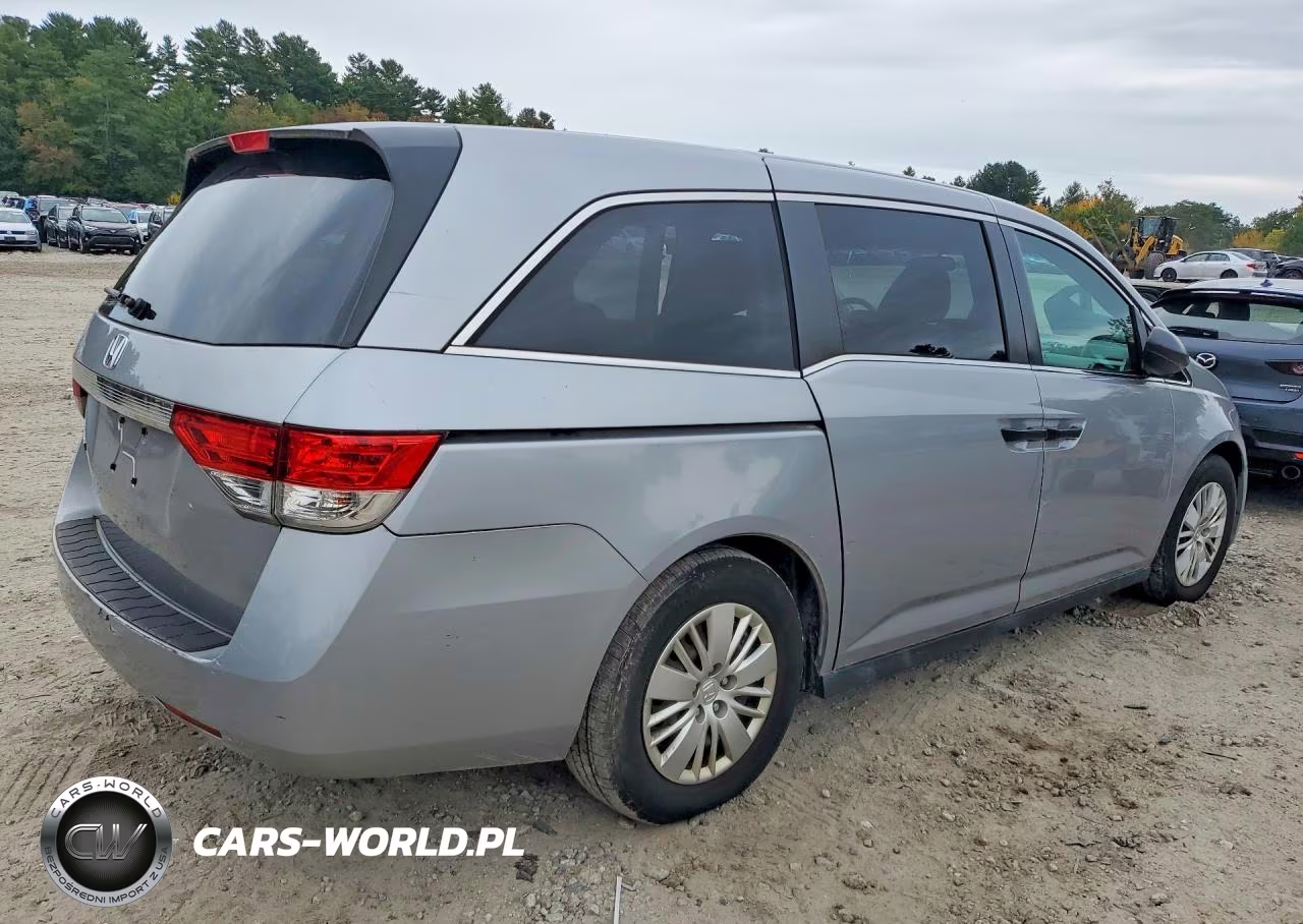 2017 Honda Odyssey Lx VIN:5FNRL5H23HB017437 - 3