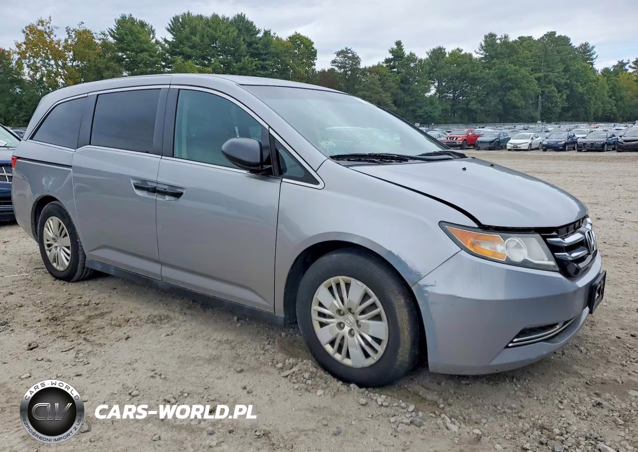 2017 Honda Odyssey Lx VIN:5FNRL5H23HB017437 - 4
