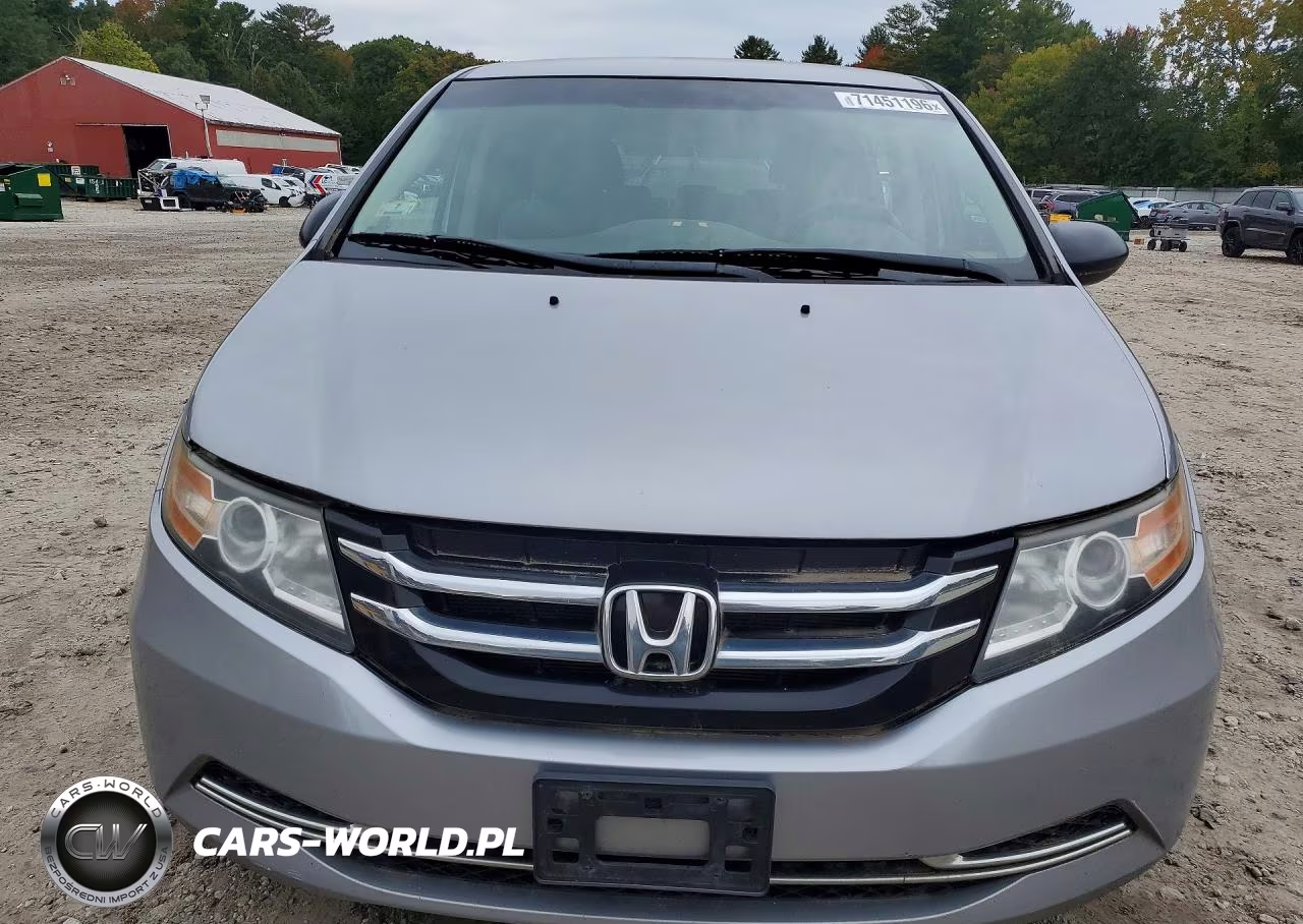 2017 Honda Odyssey Lx VIN:5FNRL5H23HB017437 - 5