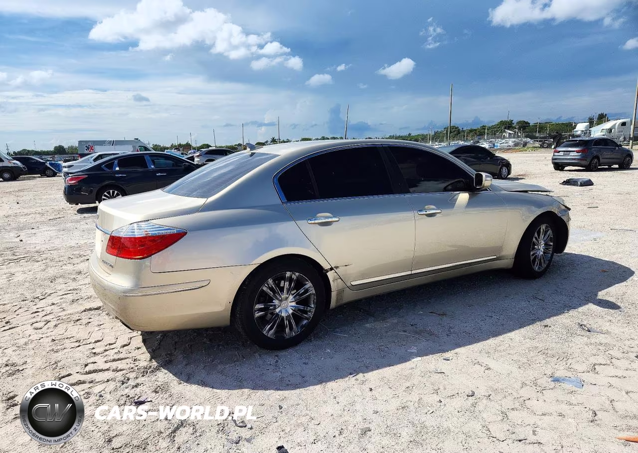 2009 Hyundai Genesis 4.6L VIN:KMHGC46F79U064904 - 3