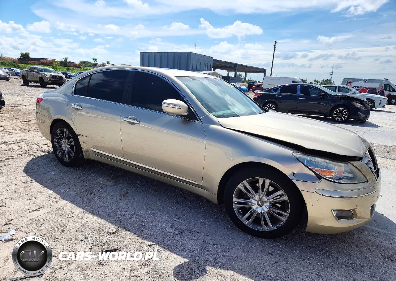 2009 Hyundai Genesis 4.6L VIN:KMHGC46F79U064904 - 4