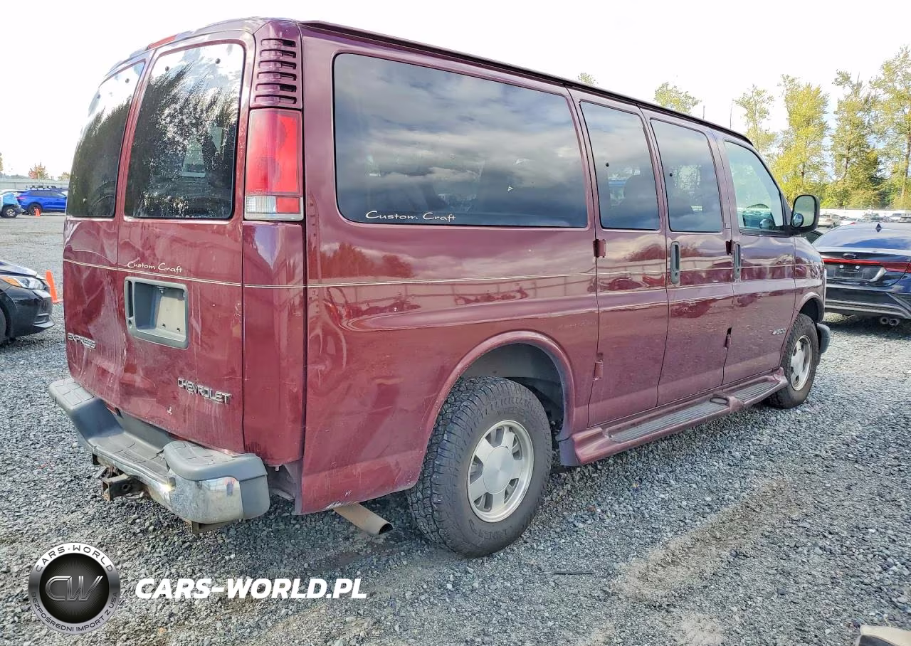 2000 Chevrolet Express G1500 VIN:1GBFG15R8Y1156347 - 3