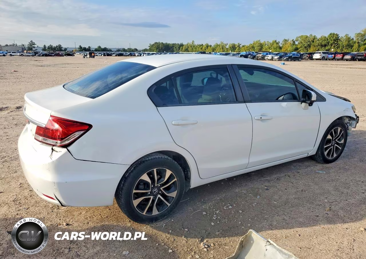 2014 Honda Civic Ex VIN:19XFB2F84EE066496 - 3