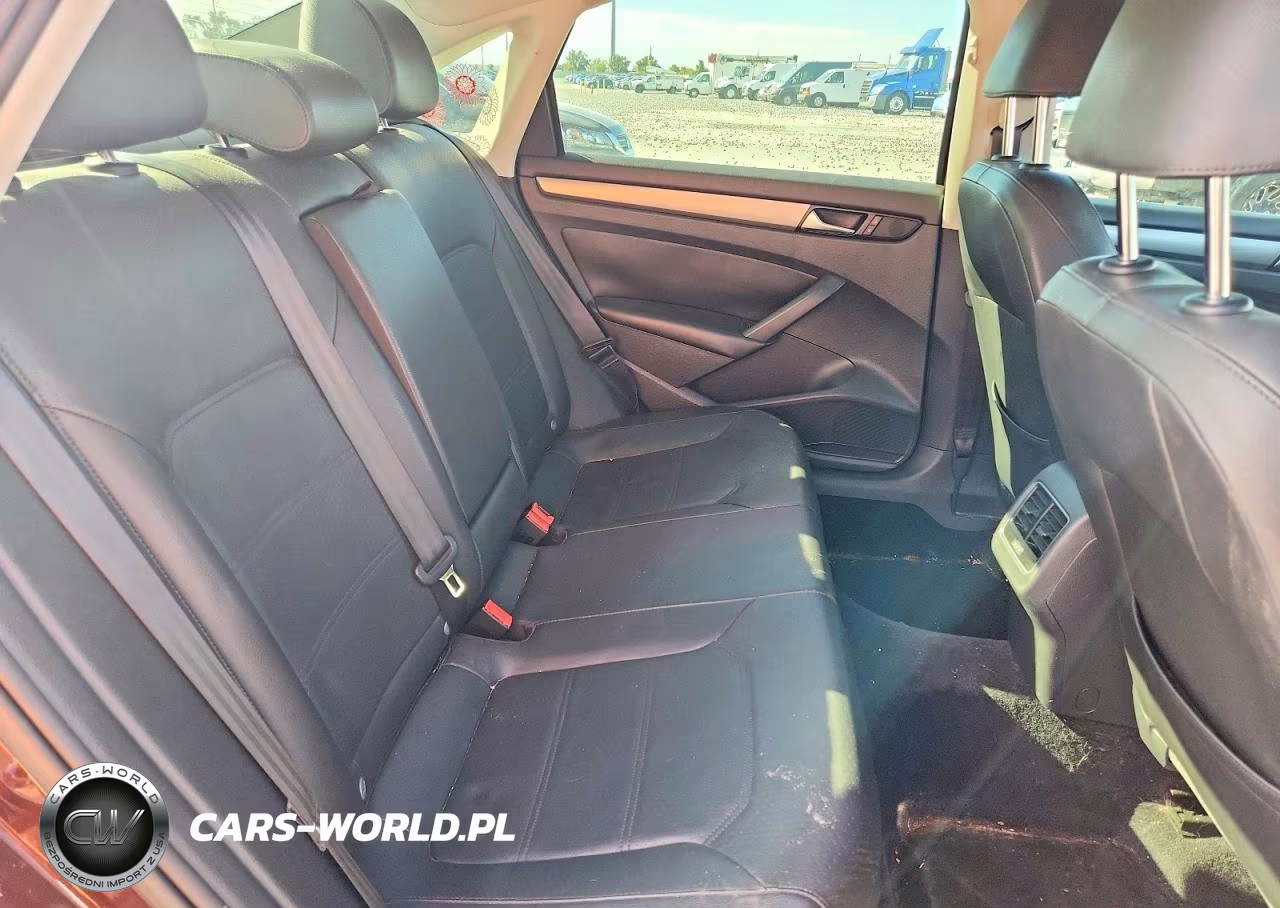 2014 Volkswagen Passat Se VIN:1VWBT7A35EC081551 - 10