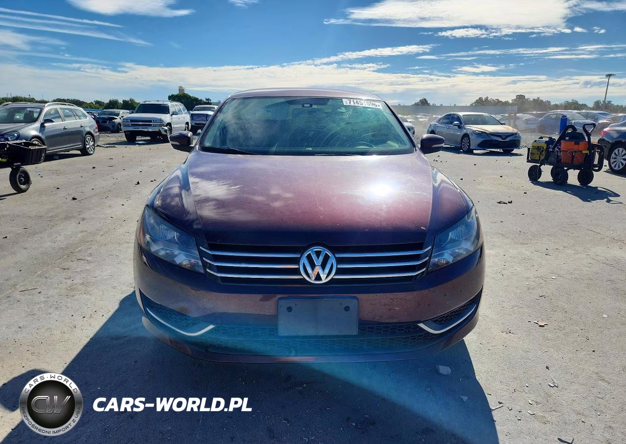2014 Volkswagen Passat Se VIN:1VWBT7A35EC081551 - 5