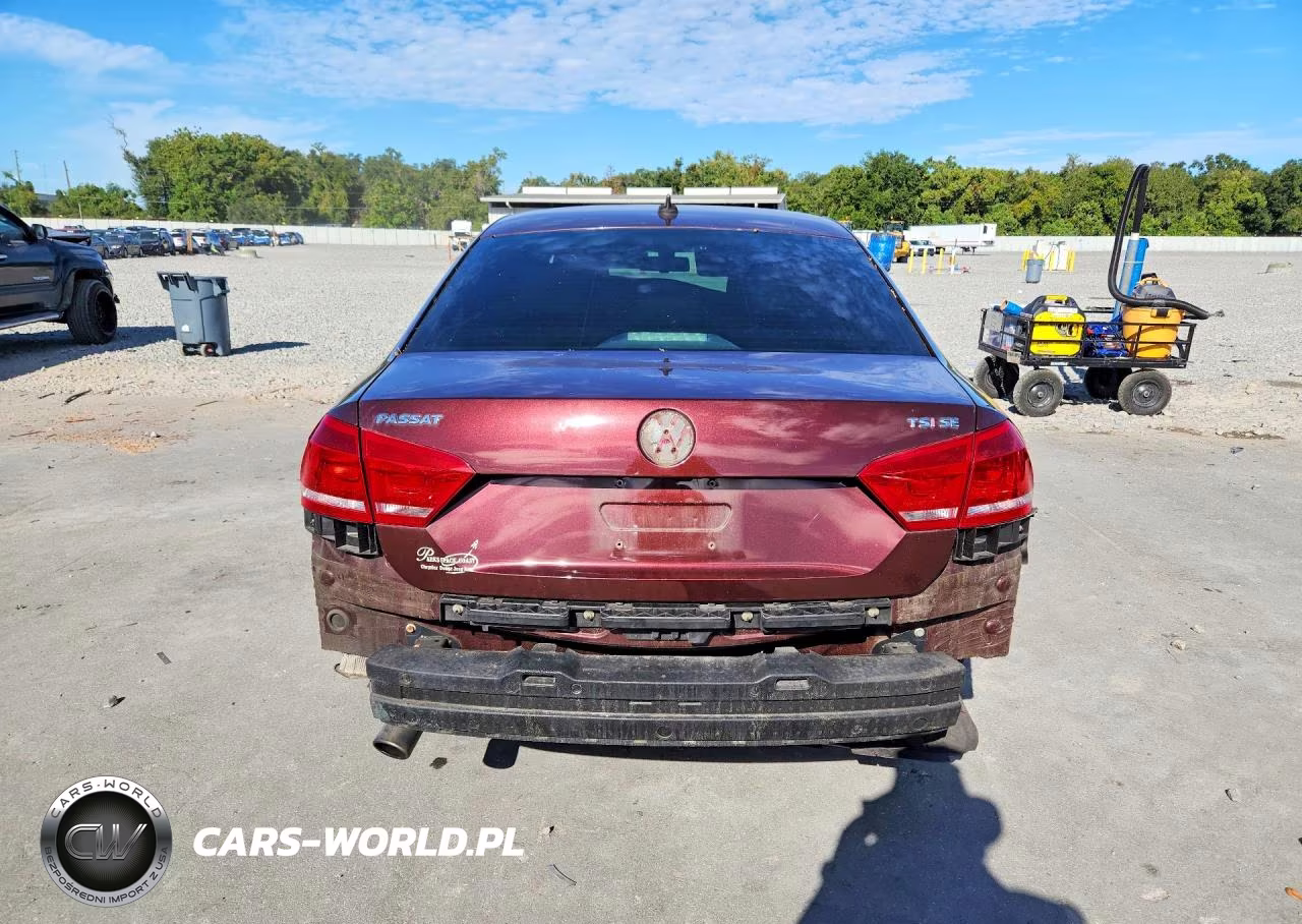 2014 Volkswagen Passat Se VIN:1VWBT7A35EC081551 - 6