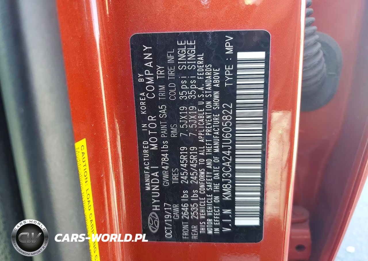 2018 Hyundai Tucson Limited VIN:KM8J3CA24JU605822 - 13
