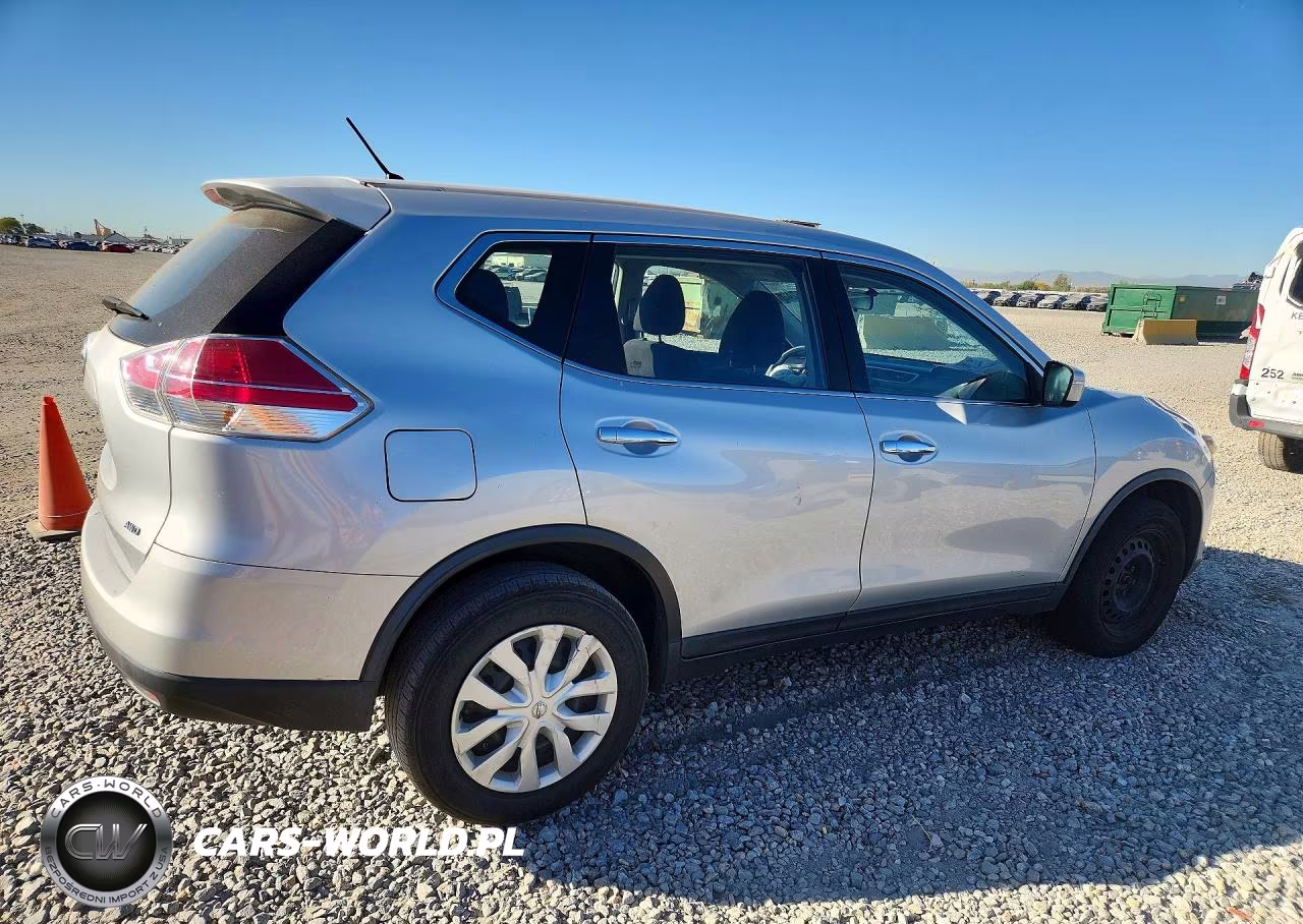 2015 Nissan Rogue S VIN:KNMAT2MV0FP521880 - 3