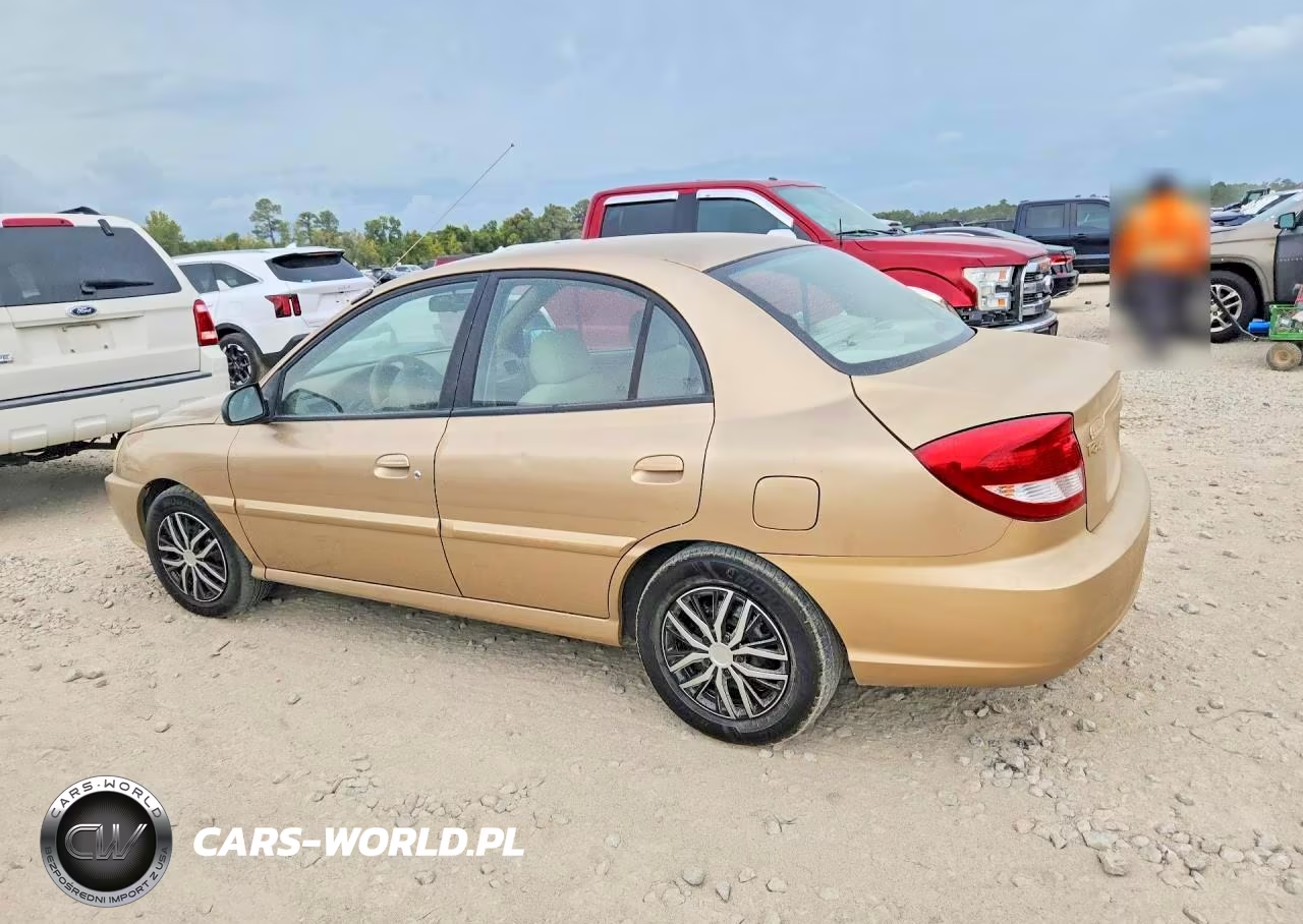 2004 Kia Rio VIN:KNADC125746307818 - 2