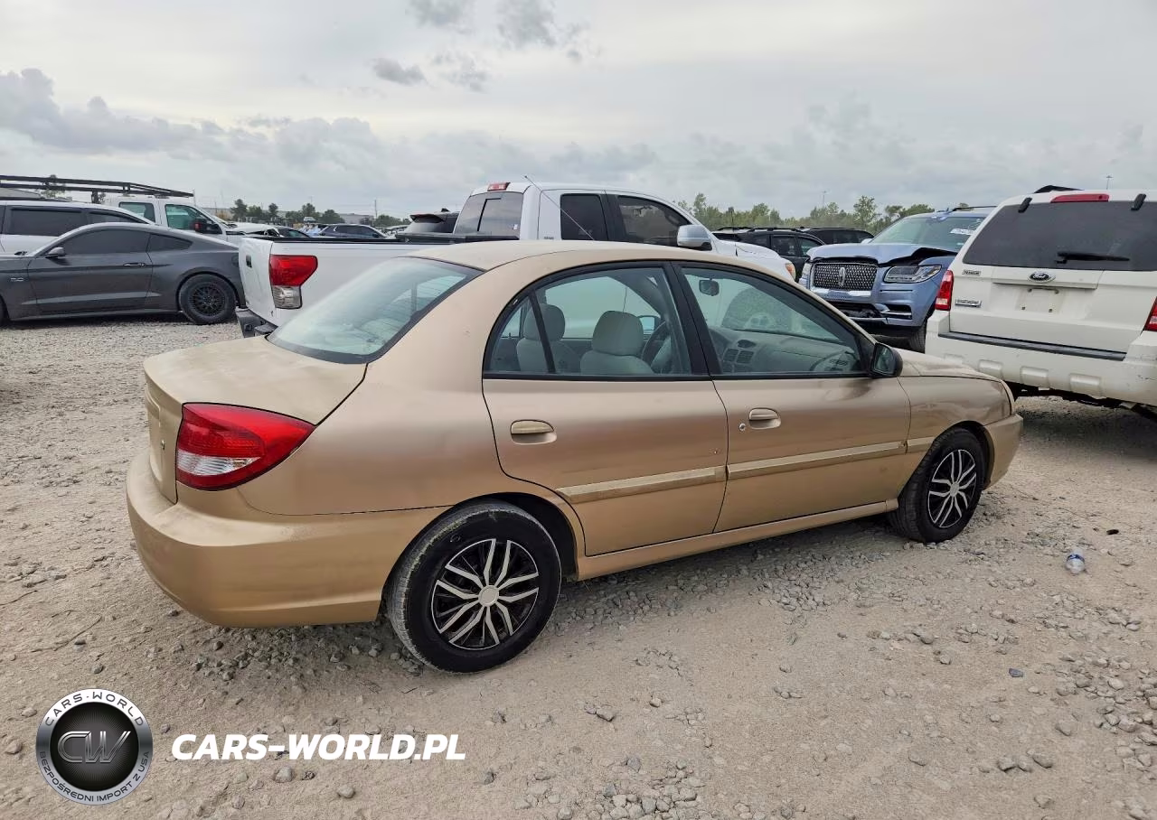 2004 Kia Rio VIN:KNADC125746307818 - 3