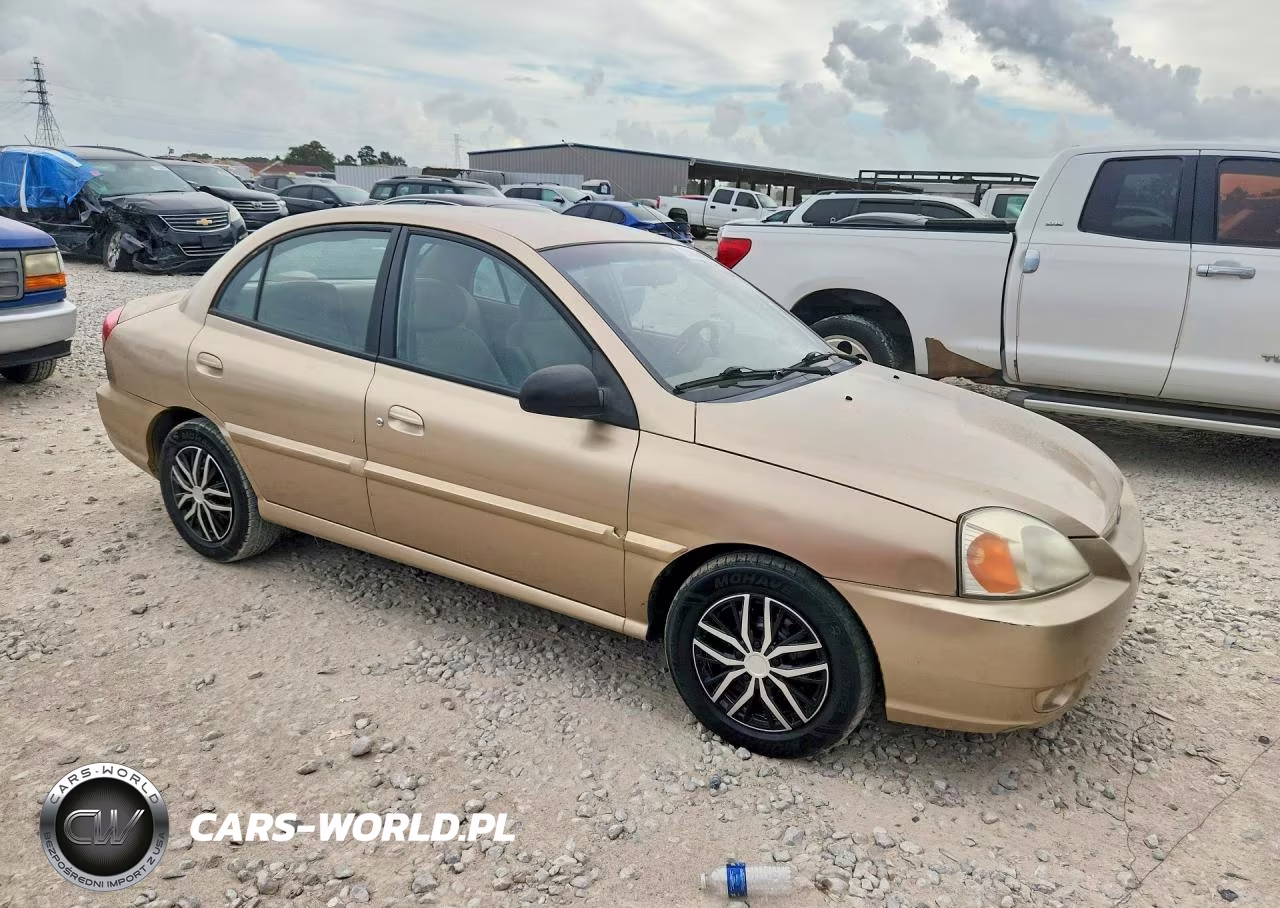 2004 Kia Rio VIN:KNADC125746307818 - 4